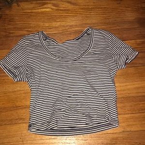 Stripped crop top